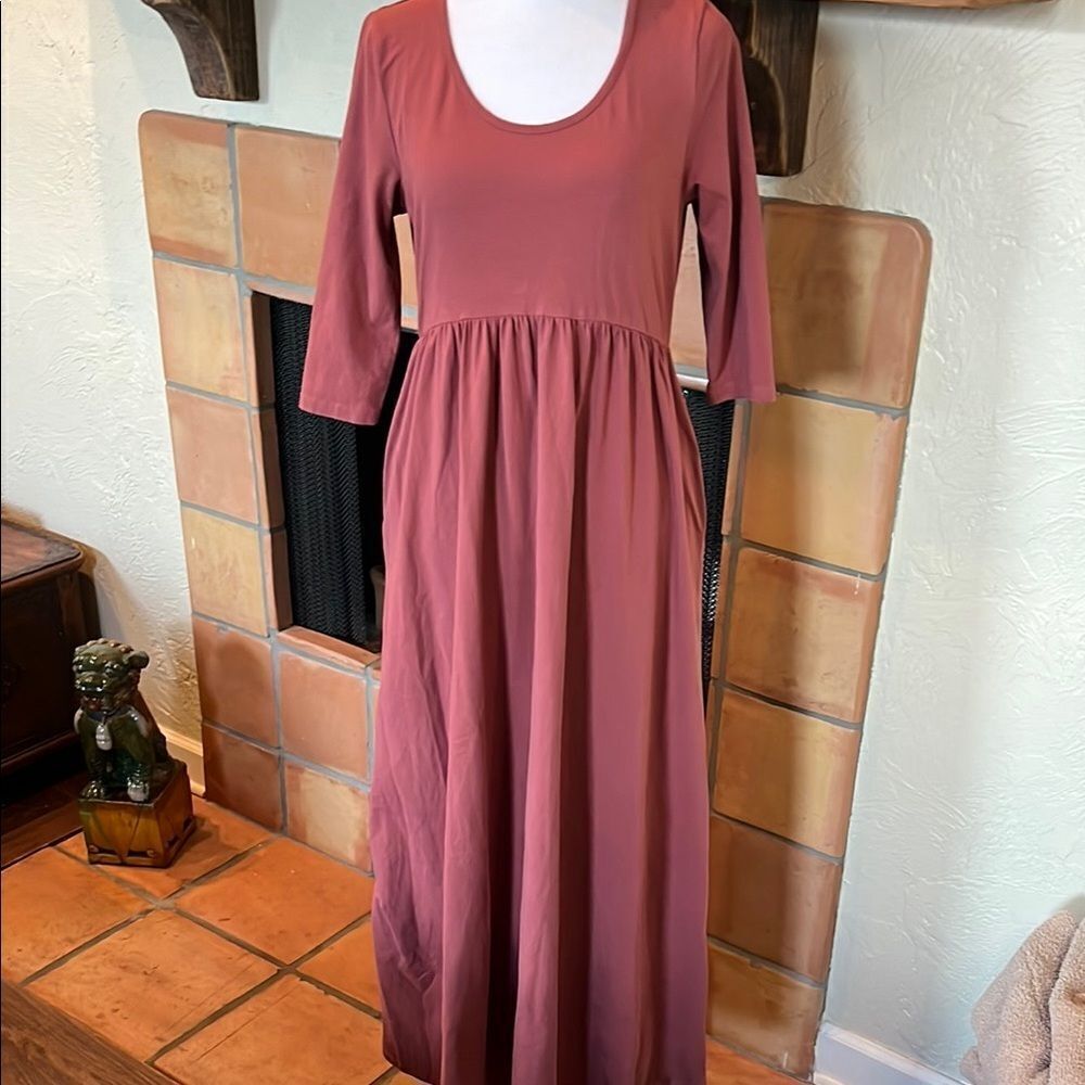 Matilda Jane Joanna Gaines Country Drive Maxi Dress, size M